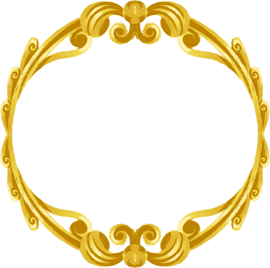 Egyptian Cinema Round Flourish Border